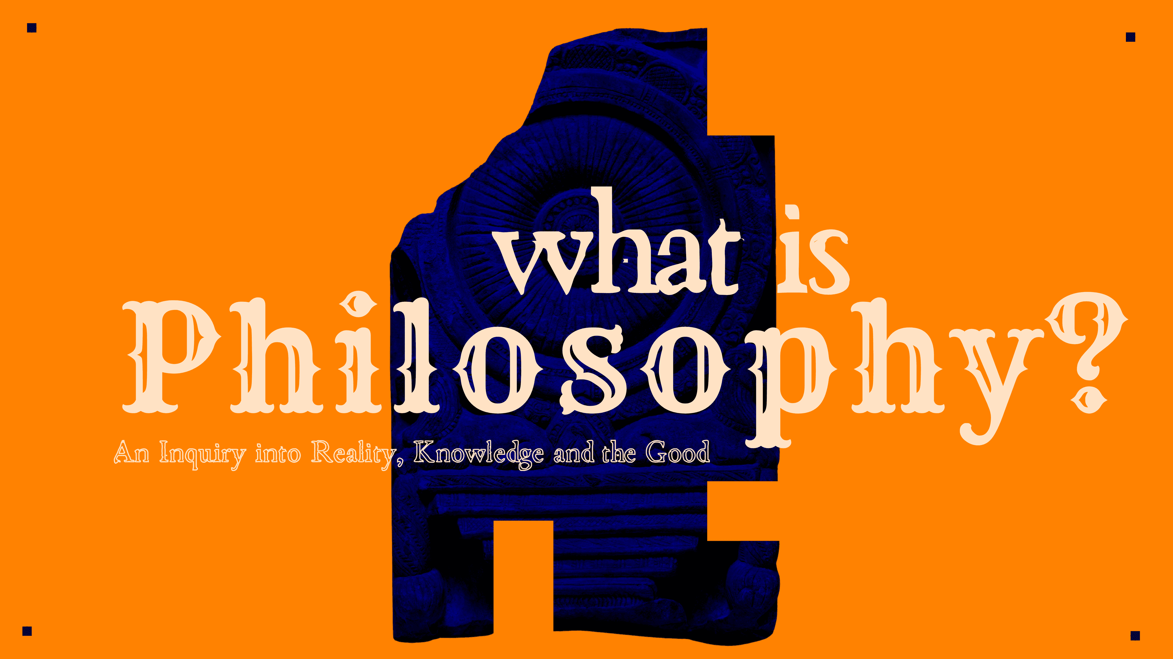 what is philosophy? poster