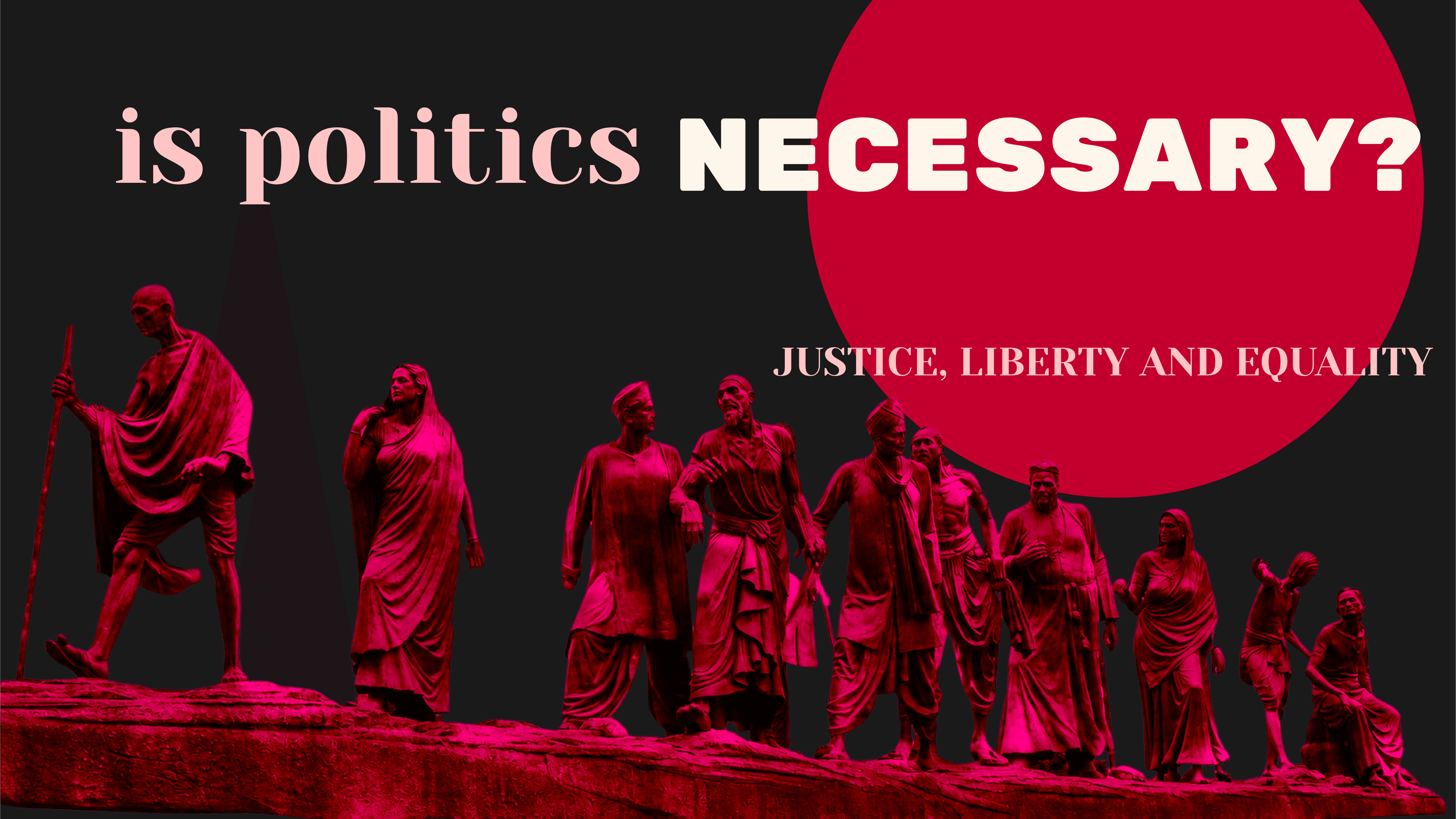 is politics necessary? poster